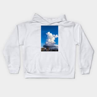 Cumulonimbus Clouds over Foz do Iguacu, Brazil Kids Hoodie